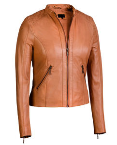 Veste de moto en cuir Streetwear personnalisée unisexe Blouson en cuir Bomber à logo pour campus universitaire pour hommes vente en gros - Product Image 1