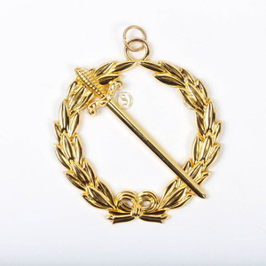 Bijoux maçonniques en laiton de poitrine Regalia Royal Arch Companions Breast Jewel - Product Image 3