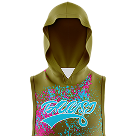 <b>Men's</b> Casual Winter <b>Sleeveless</b> <b>Hoodie</b> Fashionable Embroidered Fleece Pullover Embossed Printing Solid Design Basketball Hoodies - Product Image 2