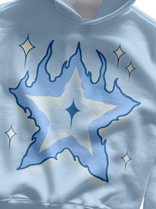 OEM personalizado hombres Sudadera con capucha de alta calidad de los hombres de impresión de pantalla caja de algodón grueso pesado 400gsm hombres S. - Product Image 4