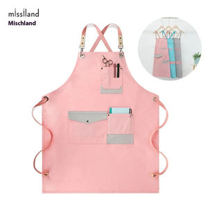 Tablier en toile imperméable imprimé de couleurs de logo personnalisé de haute qualité en gros Logo personnalisé de cuisine - Product Image 6