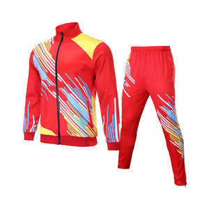 Conjunto Deportivo Unisex Tms Rg T39, Chaqueta y Pantalón con Cierre Completo, Poliéster y Algodón, Resistente al Agua, Secado Rápido, Ropa Deportiva para Adultos - Product Image 1