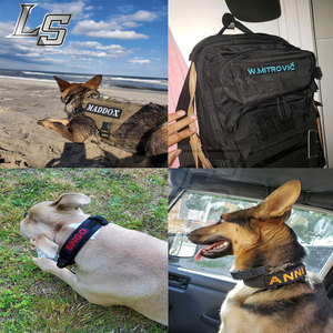 <strong>Custom</strong> Embroidered <strong>Name</strong> <strong>Patches</strong> Twill Fabric Personalized <strong>Name</strong> Tag Hook and Loop Iron On <strong>Patch</strong> for Tactical Vest, Jacket - Product Image 5