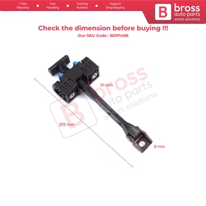 BDP1498 Conjunto Limitador de Puerta Trasera para A5 S5 8T B8 Sportback 8TA 2007-2017 8T8839249C - Product Image 5