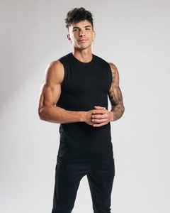 Débardeur de Sport pour homme, haut de Performance d'entraînement en maille Patchwork - Product Image 2