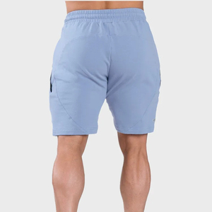 Pantalones cortos deportivos ligeros para correr atléticos de secado rápido con logotipo personalizado para hombre, ropa deportiva para gimnasio con bolsillos - Product Image 3