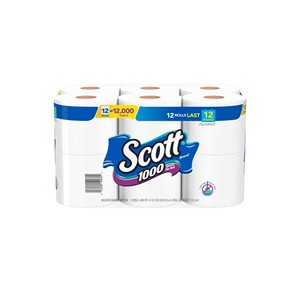 เนื้อเยื่อสก็อตอาบน้ำ1, 100แผ่นต่อม้วน, 36จำนวน - Product Image 5