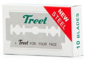 Treet New Steel 200 Lames de rasoir à double tranchant Type de carte suspendue - Product Image 6