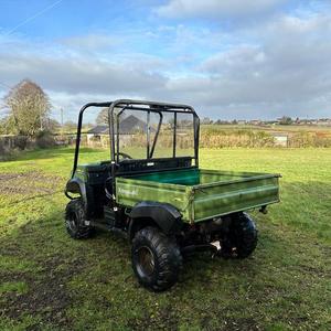 Kawasaki Mule 4010 4WD 2013, buggy utilitaire électrique, transmission automatique, benne basculante manuelle, marche avant-arrière, charge utile de 400 à 500 kg, faible - Product Image 4