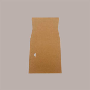 Juego de 10 piezas de estanterías de bodega de papel efecto lino rojo para 2 botellas, 340x180x90 mm - Product Image 4