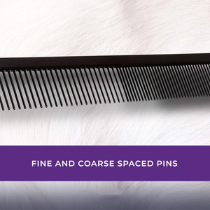 Professional Stainless Steel Pet Grooming <b>Comb</b> Custom Size Detangling <b>Hair</b> <b>Comb</b> for Dogs & Cats for Greyhounds - Product Image 5