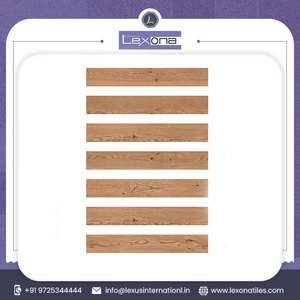 Moderno diseño de nube de madera 200X1200mm cerámica esmaltada porcelana vitrificada azulejos de pared y suelo para serie de elevación interior y exterior - Product Image 2