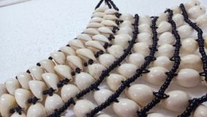 Custom Made Handmade Glass Imitation Pearl Freshwater Crown Statement <b>Necklace</b> Party Coastal <b>Boho</b> Jewelry for Wholesale Resale - Product Image 6