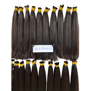 ผมต่อผมมนุษย์แท้แบบตรงยาว8 "-32" สไตล์100% - Product Image 3