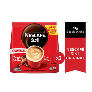 Nescafé 3 en 1 Sachets de mélange de café instantané – Mélange crémeux au sucre prêt à boire - Product Image 6