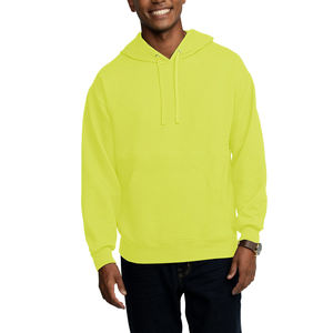 Sweats à capuche pour hommes 100% coton épais poids lourd français éponge pull à capuche personnalisé goutte épaule polaire sweats à capuche surdimensionnés hommes - Product Image 6