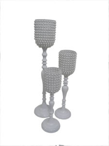 เชิงเทียนทำด้วยมือสำหรับตกแต่งโต๊ะทำจากโลหะที่วางเทียนเครื่องประดับให้คำปฏิญาณสำหรับโรงแรม - Product Image 2