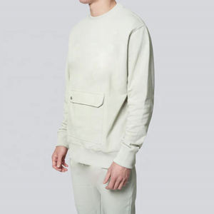 เสื้อสเวตเชิ้ตผู้ชายคอกลมผ้าฝ้าย 100% พิมพ์ลายคุณภาพสูงแบบใหม่ขายส่งสำหรับฤดูหนาว ชุดเสื้อผ้าผู้ชายแบบกำหนดเอง - Product Image 4