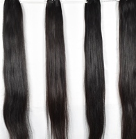 Extensions de Cheveux Humains Vierges Indiens Remy Non Traités, Ondulés, Qualité Supérieure, Bundles de Cheveux Bruts, Meilleure Qualité, avec Lace Front