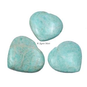 ¡Compra ahora! Cristales de piedra solar de corazón hinchado, piedras preciosas pulidas para curación positiva de Chakra Reiki para decoración y regalos - Product Image 3