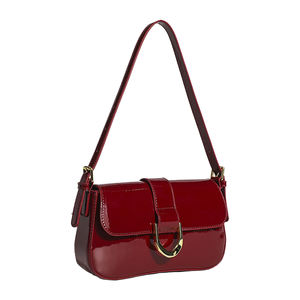 Bolso Bandolera/Hombro de Piel Sintética para Mujer con Cierre de Cremallera y Dos Correas, Impermeable, Precio al por Mayor - Product Image 1