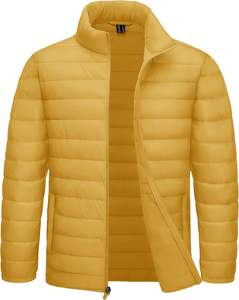 Men's Puffer Jacket <b>Lightweight</b> Warm Winter <b>Coats</b> Water Repellent Windproof Insulated Jacket - Product Image 1