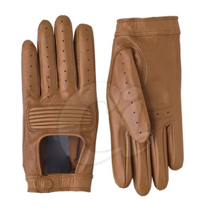 Venta directa de fábrica Ropa de entrenamiento Guantes de conducción de cuero de dedo completo con función impermeable Ropa de seguridad de invierno - Product Image 1