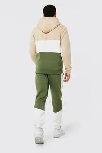 Survêtements d'entraînement personnalisés avec broderie de jogging pour hommes Slim Fit 100% coton Sweat cargo Sweats à capuche et sweatshirts pour hommes - Product Image 4