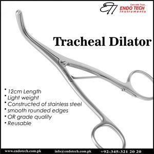 VATS MICS Instruments manuels en acier Pinces à saisir les poumons et passants de tube thoracique - Product Image 2