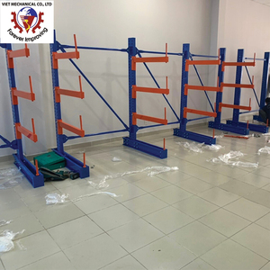 Cantilever <b>Racking</b> <b>System</b> for Long Material <b>Storage</b> Steel Pipes Timber and Industrial Warehouses - Product Image 2