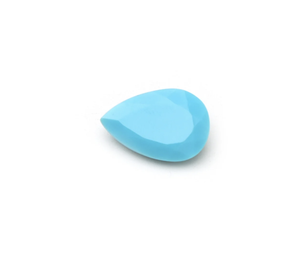 Turquesa peras pera facetadas piedras preciosas sueltas azul natural precio de fábrica al por mayor a granel hecho a mano para joyería de oro y plata - Product Image 5