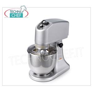 Mélangeur planétaire 7 lt, avec tête relevable, dim.mm 240x410x437h - Product Image 2