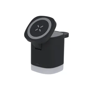 Caricatore Wireless 3-in-1 Ecologico Promozionale per Gadget - Product Image 2