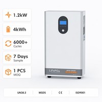 Système de stockage de batterie solaire tout-en-un Tianom ESS-P003 4kWh 8kWh 10kWh 16kWh LiFePO4 AC 51.2V IP21 CAN Hybride Réseau Certifié CE