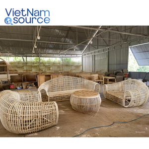 Ventas calientes Productos de artesanía Material de ratán Sillas y mesa de jardín de ratán-Handicraft Vietnam Source - Product Image 6