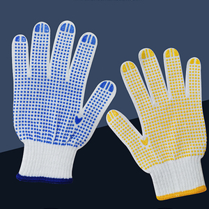 Guanti di Sicurezza in Cotone a Pois con Caratteristiche Antiscivolo e Impermeabili, Colori Personalizzabili per <span class=keywords><strong>Lavori</strong></span> <span class=keywords><strong>Edili</strong></span> - Product Image 5
