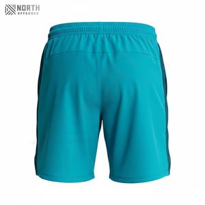 Pantalones Cortos Deportivos Casuales para Hombre, de Venta Caliente, Diseño Sólido, Spandex y Algodón, Transpirables, con Malla, Bolsillos, Ecológicos, Servicio OEM - Product Image 3