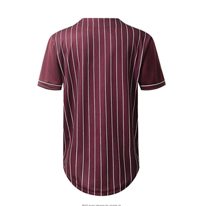 Camiseta de béisbol para hombre, Camiseta deportiva con botones de poliéster 100%, nombre personalizado, número de equipo, Impresión de nombre, transpirable, antiarrugas, secado rápido - Product Image 3