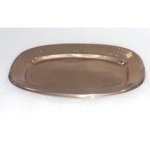 Plateau de service en métal laqué écologique à motif floral pour la maison, design de Noël - Product Image 5