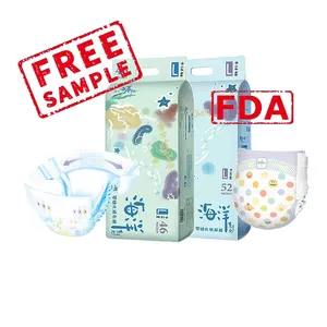 Baby Diapers Wholesale Manufacture Disposable Free Shipping Baby Diapers / Nappy In China