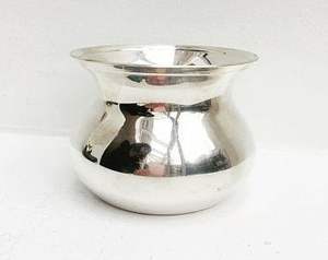 Pot à eau en argent poli de la plus haute qualité, taille et forme personnalisées, lota en métal à prix raisonnables - Product Image 2