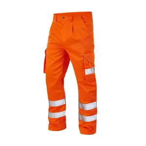 Fabrika doğrudan satış yüksek görünürlük yansıtıcı iş pantolon işçiler için güvenlik Pakistan üretilen