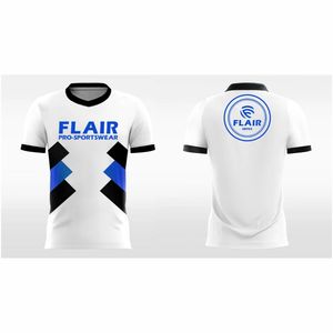 เสื้อฟุตบอลสำหรับเด็กเสื้อ100% ผ้าโพลีเอสเตอร์ระบายอากาศได้ดีแบบย้อนยุคออกแบบได้ตามต้องการมีบริการ OEM - Product Image 2