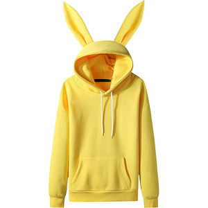 Offre Spéciale à manches longues blanc pull à capuche femmes surdimensionné Streetwear automne hiver vêtements polaire Y2k sweats à capuche sweats - Product Image 4