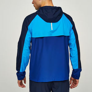 Nouveau printemps coupe-vent hommes veste à capuche décontracté coupe ajustée veste emballage personnalisé Logo personnalisé hommes coupe-vent survêtement - Product Image 2