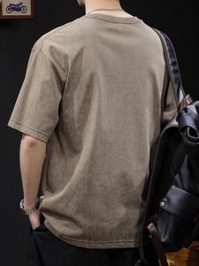 DTG เสื้อยืดลายกราฟิกสำหรับผู้ชายเสื้อยืดเปล่าพิมพ์ลายแนวสตรีทเสื้อยืดไซส์ใหญ่พิเศษสำหรับผู้ชาย - Product Image 2