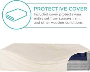 High Quality Weather-Resistant Wicker Furniture Stylish Modern <b>for</b> <b>Outdoor</b> Living Spaces Enhance Your Patio <b>for</b> Every Season - Product Image 6