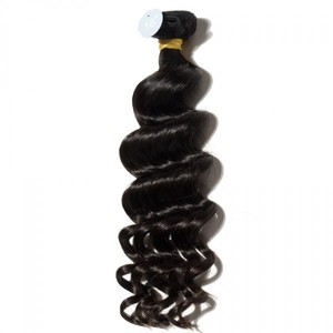 ผมต่อแบบเรมี่ผมหยักศกดิบขนาด13*4สีธรรมชาติวิกผมคน - Product Image 5