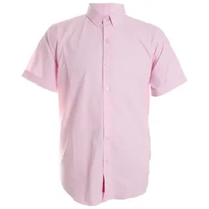 最畅销的新款短袖翻领衬衫加尺码商务男式衬衫正式布，价格最优惠