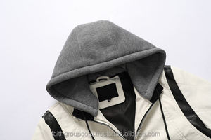 Chaqueta Casual de Invierno Estilo Urbano, Cómoda y Duradera, de Cuero Vacuno con Cuello Alto, Elegante para Uso Diario - Product Image 3